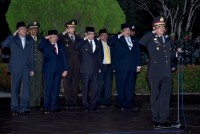 Kapolres Bengkalis Pimpin apel kehormatan dan renungan suci di taman makam pahlawan Kesuma Kesatria