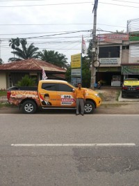 35  Kenderaan Partai Hanura , Road Show Lintas Sumatera. Singgahi PAC Kecamatan  Mandau
