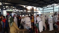 Pagi ini 236 Jemaah Haji asal Mandau dan Pinggir bertolak meninggalkan pelabuhan Sekupang