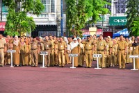 Bupati Bengkalis Amril Mukminin Melakukan Mutasi Sejumlah Pegawai ASN