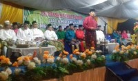 Ribuan Umat Islam Membludak Ikuti Pawai Takbir Idul Fitri di Rohul
