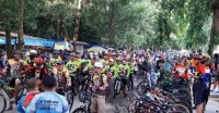 Minggu Sehat, Bupati Labuhanbatu Lepas Dan Ikuti Fun Bike Bersama Ratusan Goweser