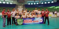 Taklukan Pekanbaru di Kejurda Gubri, Volly Ball Palajar Rohul Sabet Juara I