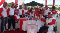 Sambut HUT RI Ke 71, Bataliyon 132 BS Salo Dan Pemda Kampar Adakan Merdeka Fun Bike 2016