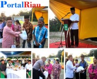 PKS PT. SSP beri Santunan dan Sembako acara  safari ramadhan di Pinggir 
