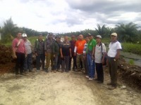 Tim 4 Ukur Lahan Inclup HGU PT Alamsari