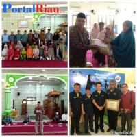UPZ IKPP Tualang Salurkan bantuan untuk Anak Yatim