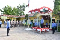 Kapolres Rohul Tegaskan  Polisi  Hindari Sikap Arogansi di Lapangan