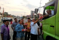 Bupati Yopi Resmikan Posko Ramadhan dan Rest Area Pemkab Inhu