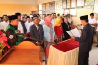 Pelantikan Pejabat Eselon IV Kantor Camat Kuindra, Syahbudi: Pejabat Bukan Untuk Dilayani