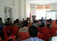 Gelar Pertemuan di Pinggir, DPMPD Bengkalis Tegaskan 2018 Desa Sudah Miliki Aplikasi Profil Desa