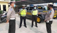 Satlantas Polres Pelalawan Melaksanakan 8 Sasaran Prioritas Operasi Zebra Lancang Kuning Tahun 2020