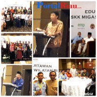 SKK Migas Edukasi, Puluhan Wartawan Riau Buka Sahur 