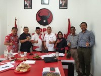 Marnalom Hutahaean,SH,MH Ikuti Test Wawancara Balon Kepala Daerah DPD PDIP Riau