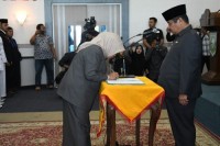 Pejabat Eselon II Pemkab Bengkalis Resmi Dilantik Bupati