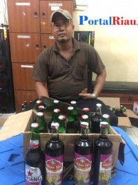 Polres Pelalawan Laksanaan Razia dan Antisipasi Peredaran Miras & Miras Oplosan