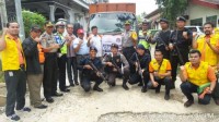 Polres Kampar Kawal Pendistribusian Logistik Pilkada Ke Ppk Se-Kab. Kampar