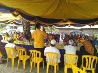 Kampanye Dialogis dan Sosialisasi Cawagubri paslon 4 H Suyatno Sambangi Masyarakat 