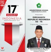 H M Rais S.Ag. M.Pd.i  : Mengisi Kemerdekaan Kita Selalu Beribadah dan Berpola Hidup Sehat