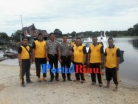 Mabes Polri Berikan Bantuan Dua Unit Kapal Patroli Untuk Polres Pelalawan
