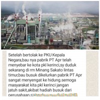 Usai APR Di Resmikan, Pangkalan Kerinci Beraroma Tidak Sedap