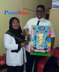 SMAN 5 Pinggir Juarai Lomba Senam Pramuka Propinsi Riau