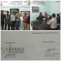 Surati Bawaslu Provinsi Riau Dan DKPP Dugaan Kecurangan Hasil Pansel Panwascam Kabupaten Pelalawan