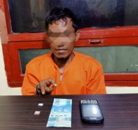Lagi,,Team Opsnal Pinggir Amankan Pelaku  Diduga Sebagai Pengedar Shabu