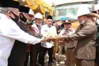 Bupati Labuhanbatu Hadiri Akselerasi Ekspor Perdana Minyak Goreng PT.LTS