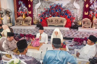Akhiri Masa Lajang Sang Ajudan Bupati., Wilansari Ayu Ningtias Resmi Menikah dengan Syahrum