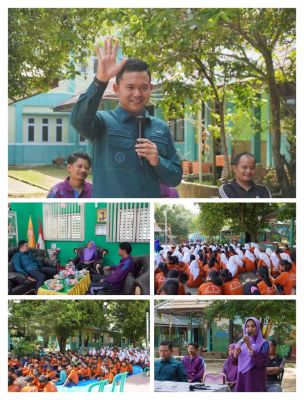 Akhyar Mukmin, Menjadi narasumber kegiatan projek pelajar di SMPN I