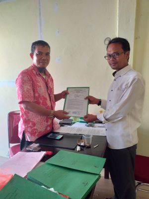 Arifin Mendaptarkan Calon BPD Desa Balai Makam RT 04/RW 07