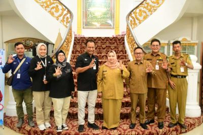 Audiensi Bupati Kasmarni, LPP TVRI Riau Akan Publikasikan Helat MTQ ke-43 Tingkat Provinsi Riau