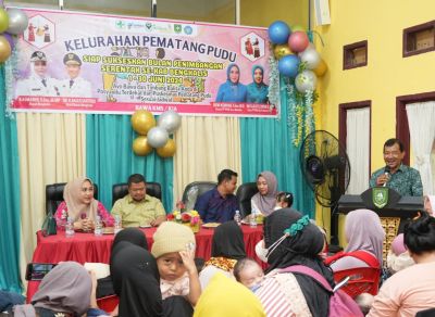 Bulan Penimbangan Serentak se-Kabupaten Bengkalis di Kelurahan Pematang Pudu
