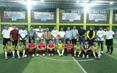 Bupati Bengkalis Buka Turnamen Futsal Kapolres CUP III