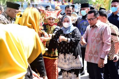 Bupati Bengkalis, Bupati Tanah Datar, Hadiri Pelantikan Pengurus IKLB Di Mandau