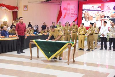 Bupati Bengkalis Hadiri Musrenbang RPJPD Riau 2025-2045