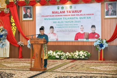 Bupati Bengkalis Sambut Kedatangan Gubernur Riau