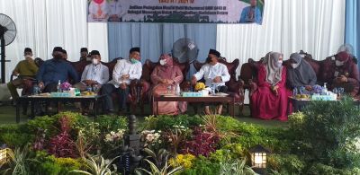 Bupati Benglalis Bersama Wakil Bupati Hadiri Peringatan Maulid Nabi Muhammad SAW 1443 H di Duri