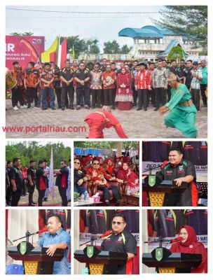 Bupati Kasmarni Hadiri Pelantikan Pengurus  IPMR Bengkalis