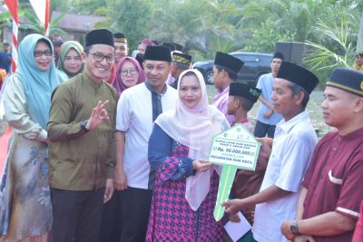 Bupati Kasmarni Sampaikan Sejumlah Informasi Pembangunan Termasuk Jembatan Sungai Pakning-Bengkalis