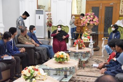Bupati Kasmarni Terima Audiensi Aliansi Mahasiswa Politeknik Bengkalis