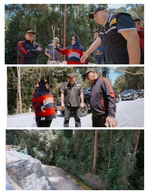 Bupati Kasmarni Tinjau Hutan Talang. Rencana Pengalihan Arus Kendaraan Lalin Tertib di Duri