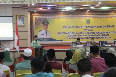 Bupati Rohil Rapat,Tentang Inventarisasi Lahan Masyarakat Yang Berada Kawasan Hutan