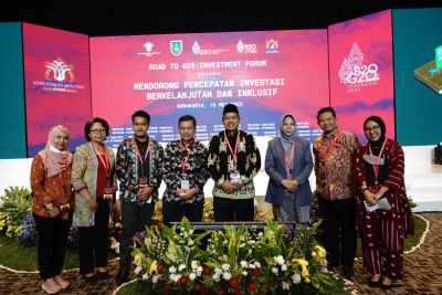 Bupati Siak  Alfedri Paparkan Investasi Hijau,Jadi Pembicara Pada Forum Presidensi G20