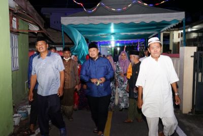 Camat Mandau Riki RihardI,Kunjungan ke Hatinya PKK Kelurahan Gajah Sakti