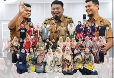 Camat mandau,Kegiatan Pelatihan Eco Print PKK Kelurahan Batang Serosa Tahun 2024