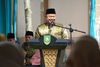 Di Hari Jum'at Halal Bi Halal dan Silaturahmi Keluarga Besar Pemerintah Kecamatan Mandau