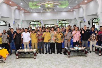 Dukung Program Desa Bermasa,  PWI Bengkalis Gelar Sosialisasi UU Pers dan Optimalisasi Website Desa