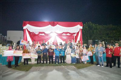 Duri Barat Juara I Lomba Evaluasi Kelurahan Tingkat Kecamatan Mandau